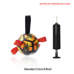 Interactive Dog Football Toy Soccer Ball Inflated Training Toy For Dogs Outdoor Border Collie Balls For Large Dogs Pet Supplies - Image 6