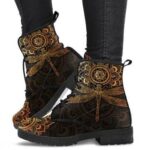 Large Size Printing Autumn Ladies High-top Martin Boots - Image 5