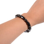 Weight Loss Magnet Bracelets For Women Men Pentagram Stone Magnetic Therapy Bracelets Pain Relief Slimming Health Jewelry - Image 4