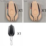 1500mAh Mini Power Emergency Pod Keychain Charger With Type-C Ultra-Compact Mini Battery Pack Fast Charging Backup Power Bank - Image 10