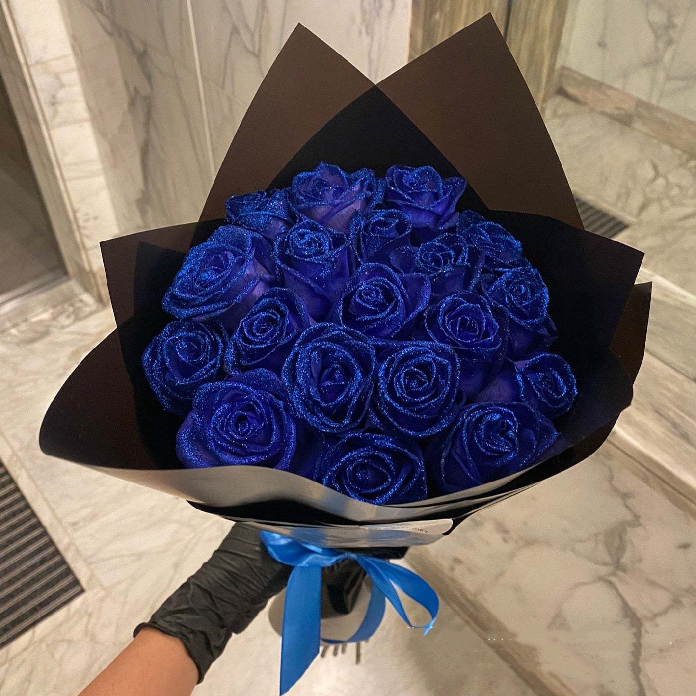6b25e951-58fc-4a7a-b456-460adf378a6f.jpg Personalized Valentine's Day Bridal Bouquet Preserved Fresh Flower - Image 1