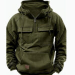 Men's Zip-up Hoodies Sweatshirt With Drawstring And Pocket Design Fashion Casual Sports Sweatshirt - Image 4