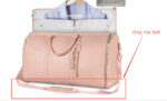 Large Capacity Travel Duffle Bag Women's Handbag Folding Suit Bag Waterproof Clothes Totes - Image 7