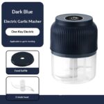 Electric Garlic Chopper With Rechargeable Battery For Mincing Garlic - Image 4