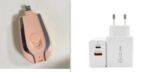 1500mAh Mini Power Emergency Pod Keychain Charger With Type-C Ultra-Compact Mini Battery Pack Fast Charging Backup Power Bank - Image 2