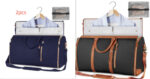 Large Capacity Travel Duffle Bag Women's Handbag Folding Suit Bag Waterproof Clothes Totes - Image 6