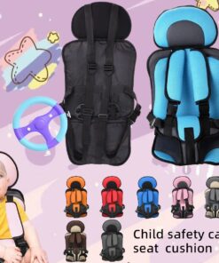 Infant Safe Seat Mat Portable Baby Safety Seat Children's Chairs Updated Version Thickening Sponge Kids Car Stroller Seats Pad