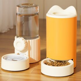 Cat Water Dispenser, Cat Food Automatic Feeder, Pet Dog Drinking Bowl