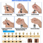 Diy 99Pcs Wood Burning Kit Heat Transfer Gourd Engraving Tool With Switch Thermostat Soldering Iron Pen Kit - Image 4