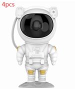 Creative Astronaut Galaxy Starry Sky Projector Nightlight USB Atmospher Bedroom Table Lamp - Image 6