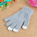 Touch screen gloves warm knit wool touch screen gloves winter touch gloves - Image 7