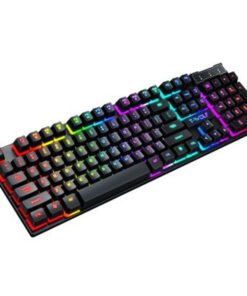 Gaming Usb Luminous Wired Keyboard Floating Manipulator