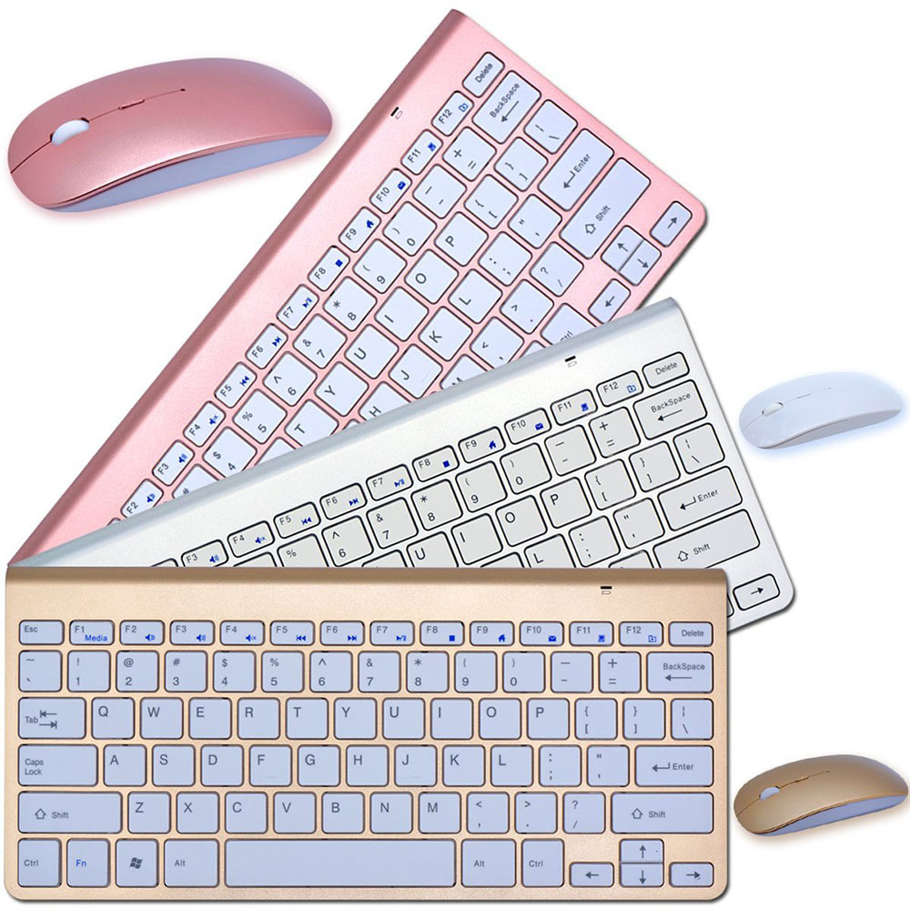 37b57f1f-f2fc-404c-8fc2-fbca5e7ddd22.jpg 2.4G Wireless Keyboard And Mouse Protable Mini Keyboard Mouse Combo Set For Notebook Laptop Mac Desktop PC Computer Smart TV PS4 - Image 1