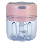 Mini Electric Garlic Chopper Ginger Chopper With 8.45OZ Capacity Cordless Garlic Mincer Food Chopper - Image 2