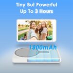 Vlog Selfie Monitor Screen Magnetic Rear Camera Phone Monitor Wireless Selfie Monitor Screen With 33FT Remote For Vlog Live Stream Compatible With IOS Android - Image 3