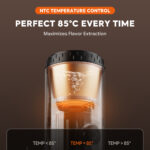 Wireless Heating Portable Coffee Maker Fully Automatic Espresso Capsule Machine - Image 9