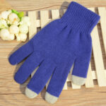 Touch screen gloves warm knit wool touch screen gloves winter touch gloves - Image 6