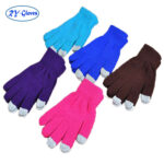 Touch screen gloves warm knit wool touch screen gloves winter touch gloves - Image 10