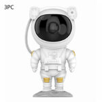 Creative Astronaut Galaxy Starry Sky Projector Nightlight USB Atmospher Bedroom Table Lamp - Image 4