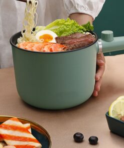 Mini Hot Pot Portable Electric Cooking Pot Mini Plug-in Household