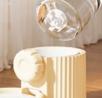 Cat Water Dispenser, Cat Food Automatic Feeder, Pet Dog Drinking Bowl - Image 2