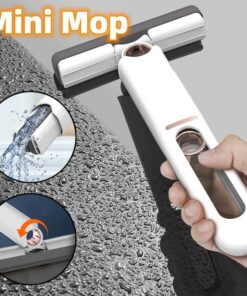 Mini Mops Floor Cleaning Sponge Squeeze Mop Household Cleaning Tools Home Car Portable Wiper Glass Screen Desk Cleaner Mop