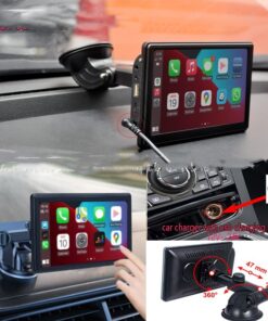 Portable IPS Car Smart Screen Wireless Projection Screen Carplay Android AUTO