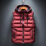 Fleece Warm Vest Trendy Brand Outer Wear Vest Jacket - Image 3